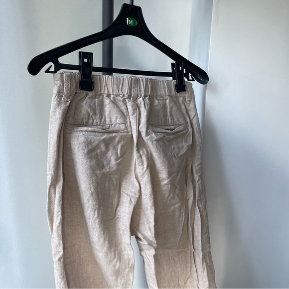 Uniqlo Linen Cotton Mix Trousers - Picture 3 of 8